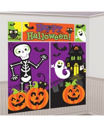 DECO PARED HAPPY HALLOWEEN INFANTIL 