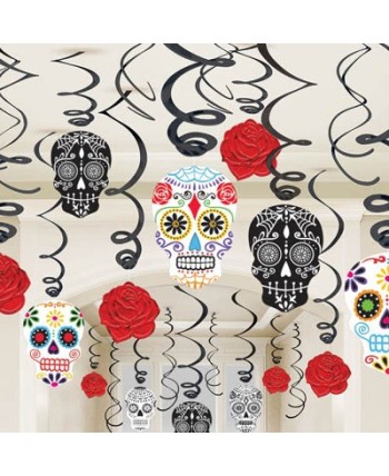 KIT ESPIRALES HALLOWEEN CALAVERAS MEJICANAS