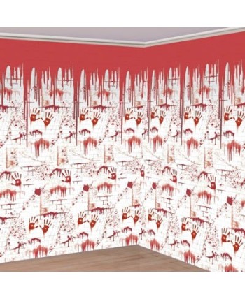 DECO PARED MANOS ENSANGRENTADA