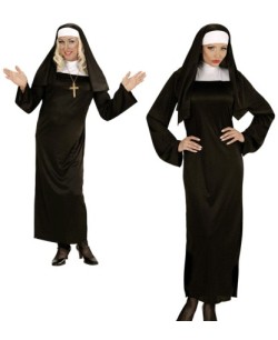 DISFRAZ DE MONJA