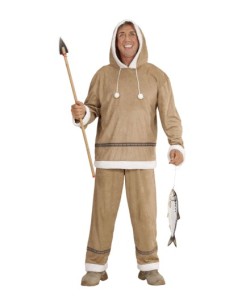 DISFRAZ DE ESQUIMAL PARA HOMBRE