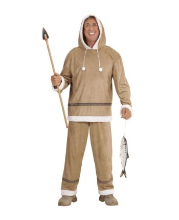 DISFRAZ DE ESQUIMAL PARA HOMBRE