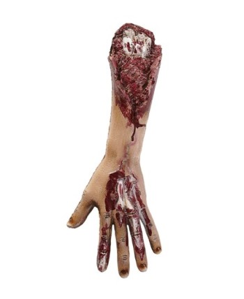 BRAZO AMPUTADO CON HERIDAS 41 CMS