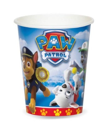 VASOS PATRULLA CANINA 8 UNIDADES