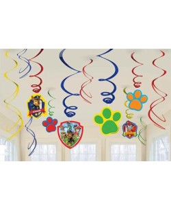 ESPIRALES PATRULLA CANINA 12 PIEZAS