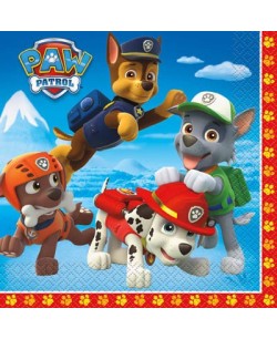 SERVILLETAS PATRULLA CANINA 16 UNIDADES