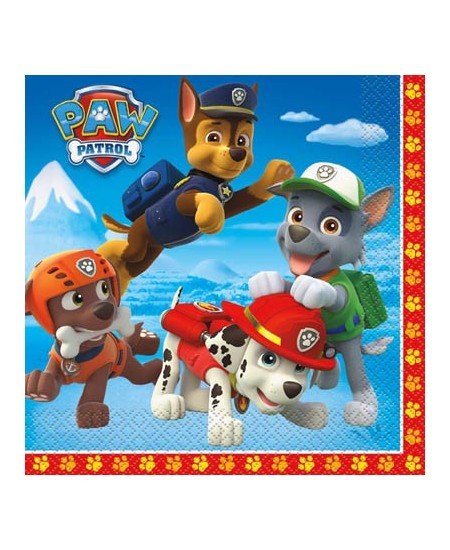SERVILLETAS PATRULLA CANINA 16 UNIDADES