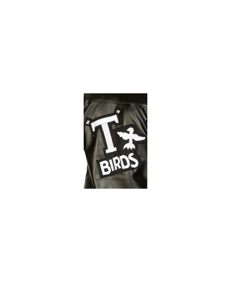 CAZADORA T-BIRDS  LOGO BORDADO SIMILPIEL