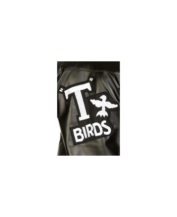 CAZADORA T-BIRDS LOGO BORDADO SIMILPIEL PARA NIÑO