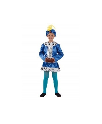 DISFRAZ DE PAJE BALTASAR AZUL 