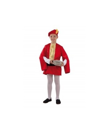 DISFRAZ DE PAJE GASPAR 