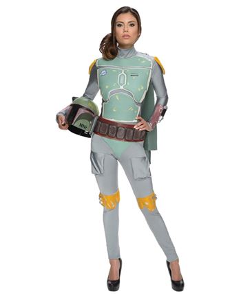 DISFRAZ DE BOBA FETT DELUXE MUJER STAR WARS