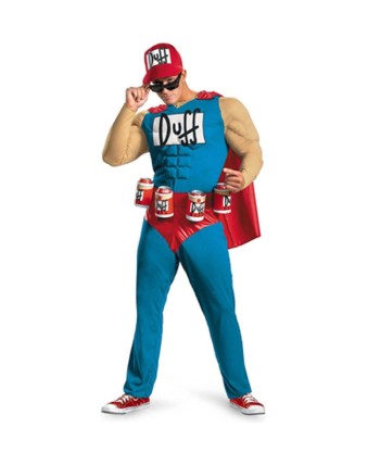DISFRAZ DE DUFFMAN DELUXE