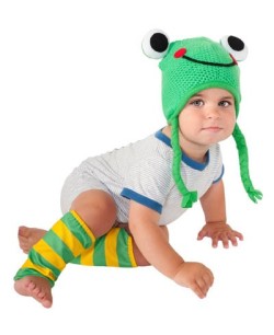 DISFRAZ SET RANA PARA BEBE