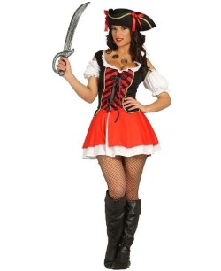 DISFRAZ DE PIRATESA CORSARIA PARA MUJER