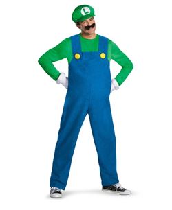 DISFRAZ DE LUIGI ADULTO DELUXE