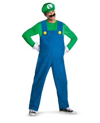 DISFRAZ DE LUIGI ADULTO DELUXE
