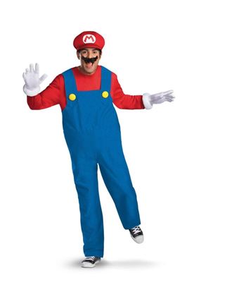 DISFRAZ DE MARIO ADULTO DELUXE