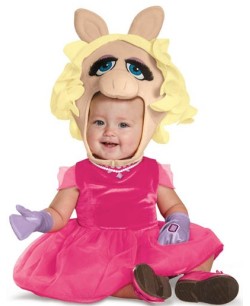 DISFRAZ DE MISS PIGGY PARA NIÑA