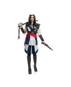 DISFRAZ DE ASSASSIN PIRATESA MUJER 