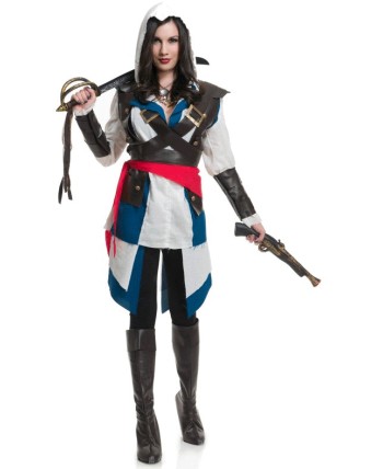 ▷ DISFRAZ DE ASSASSIN PIRATESA MUJER