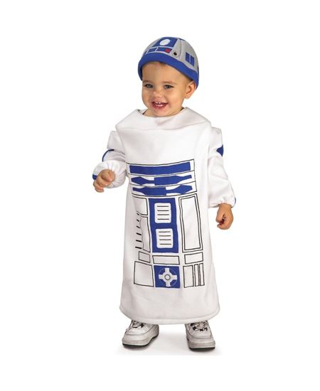 DISFRAZ DE R2D2 STAR WARS PARA BEBE