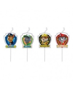 VELAS PATRULLA CANINA SET 4 VELAS 