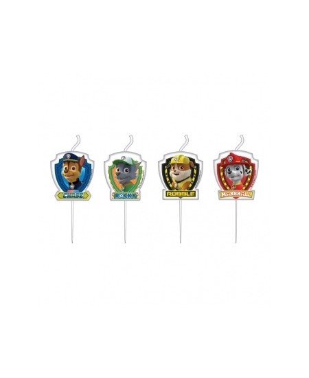 VELAS PATRULLA CANINA SET 4 VELAS 