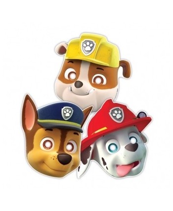 CARETAS PATRULLA CANINA 8 UNIDADES CARTON