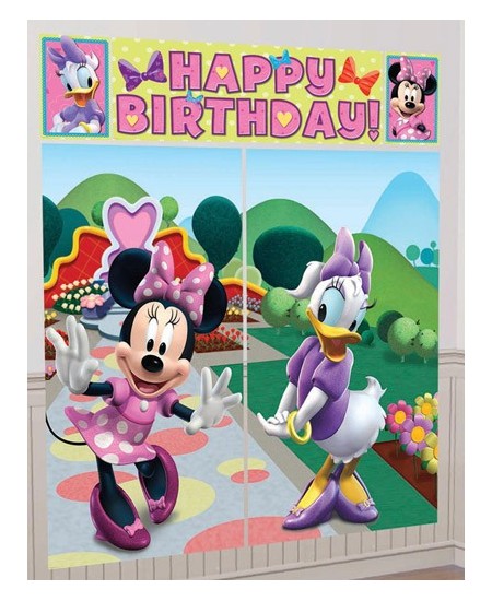DECO PARED MINNIE HAPPY BIRTHDAY