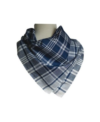 Pañuelo cuadros para cuello