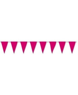 BANDERIN ROSA PLASTICO 5 METROS