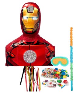 KIT PIÑATA MEJICANA IRON MAN