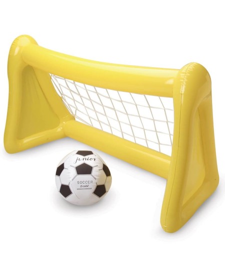 PORTERIA Y BALON DE FUTBOL HINCHABLE 