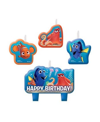 Velas Buscando a Dory Set 4 Velas