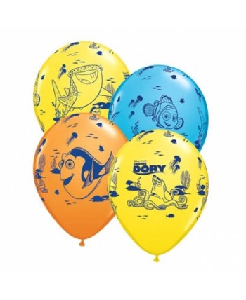 BOLSA 6 GLOBOS BUSCANDO A DORY 