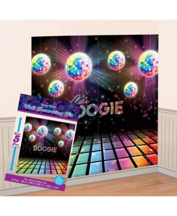 DECO PARED AÑOS 70 DISCO