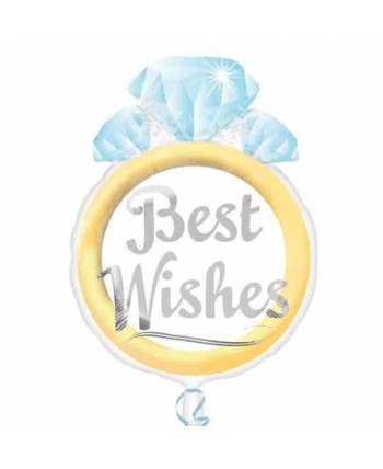 GLOBO DE HELIO ANILLO DIAMANTES