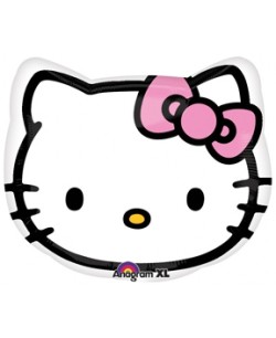 Globo de Helio Cabeza Hello Kitty | La Casa de las Fiestas