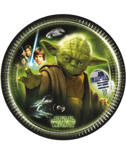 Platos Star Wars Yoda Classic para Fiestas