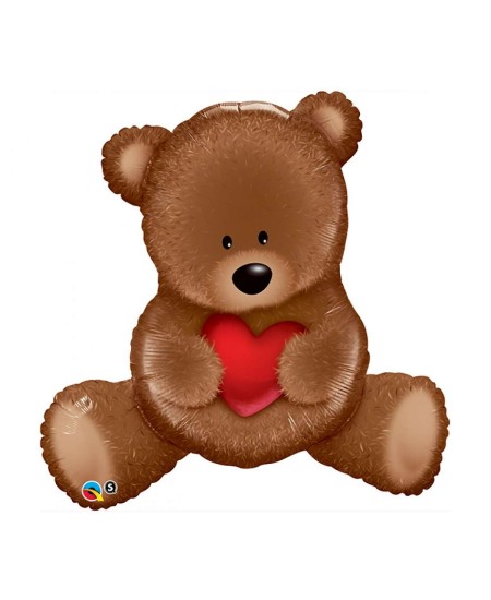 Globo de Helio Oso con Corazon | La Casa de las Fiestas