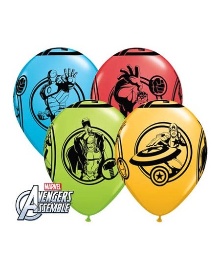 Bolsa 5 Globos Los Vengadores 11 | La Casa de las Fiestas