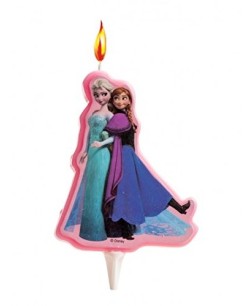 Vela Anna y Elsa Frozen para Tartas