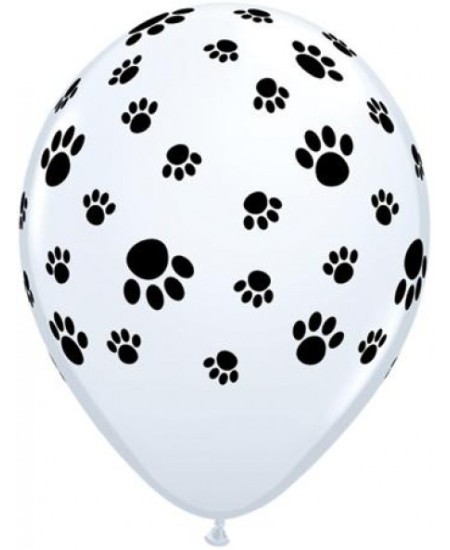 Bolsa 5 Globos Huellas Perrito