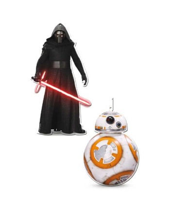 STAR WARS FIGURA MINI 2 UNIDADES 30cm.