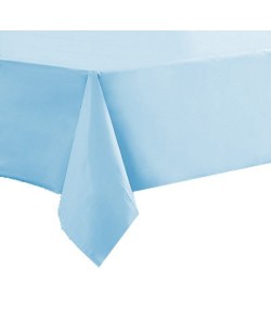 MANTEL AZUL CIELO PLASTICO