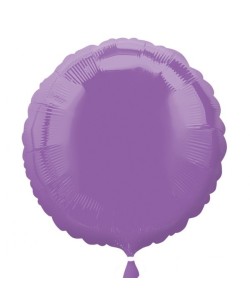 GLOBO DE HELIO CIRCULO LILA PRIMAVERA