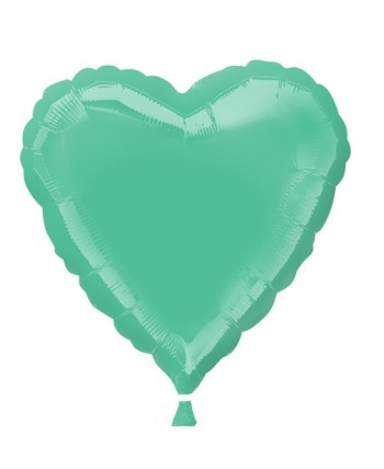 GLOBO DE HELIO CORAZON VERDE TE