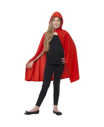 CAPA CON CAPUCHA ROJA