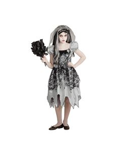 DISFRAZ DE NOVIA CADAVER INFANTIL